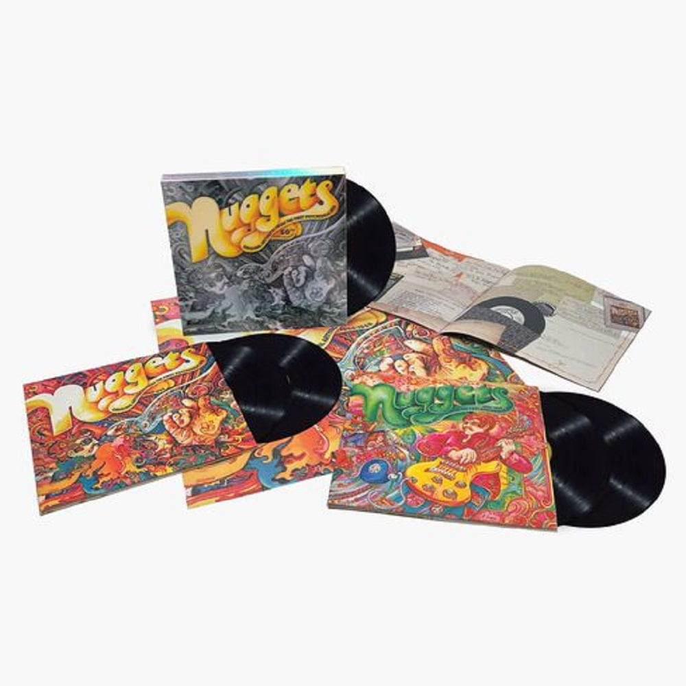 Nuggets Original Artyfacts From The First Psychedelic Era 1965-1968 - Black Vinyl, Various 2 x LP Records Ghent