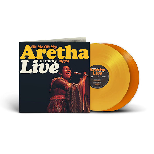 Oh Me, Oh My: Aretha Live In Philly, 1972 2LP (Orange Winyl