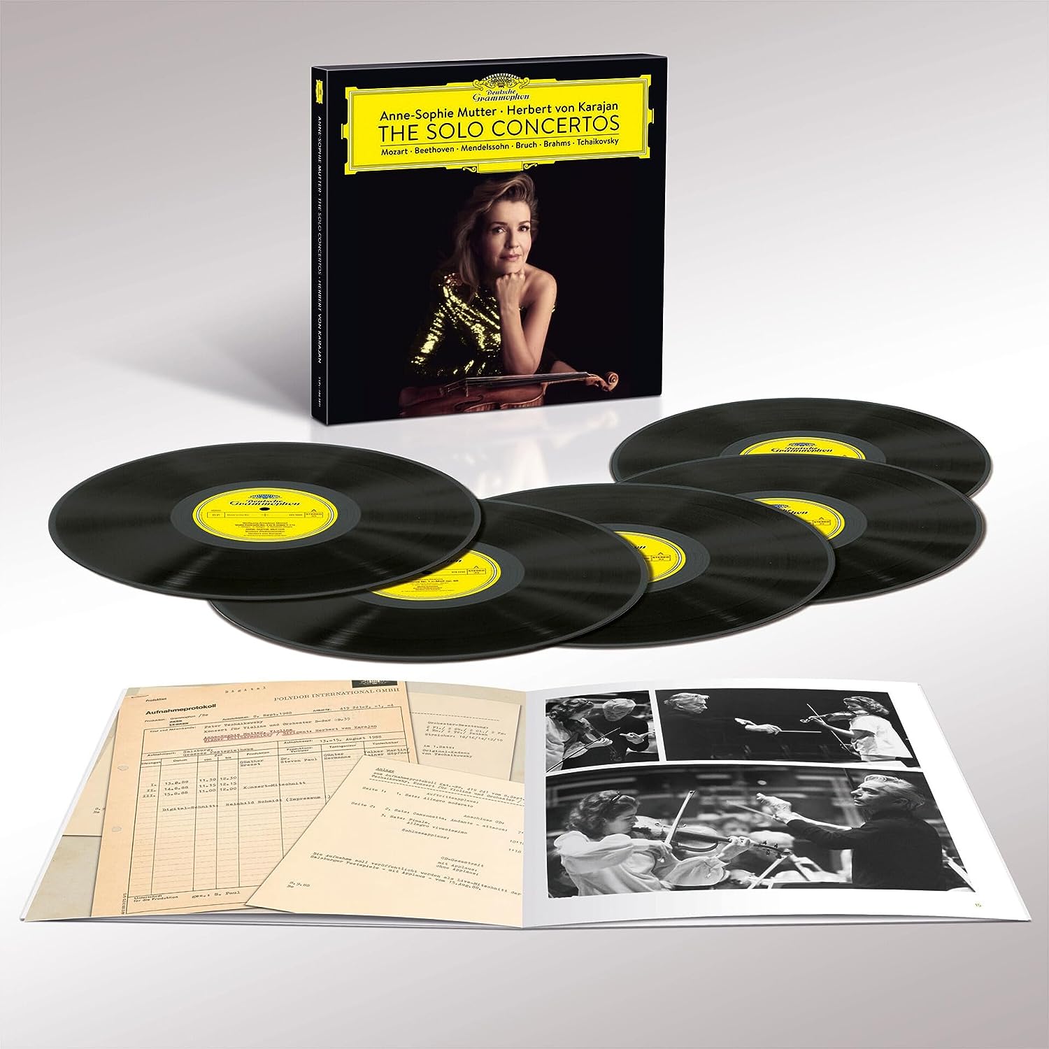 Mutter/Karajan: The Solo Concertos 5LP