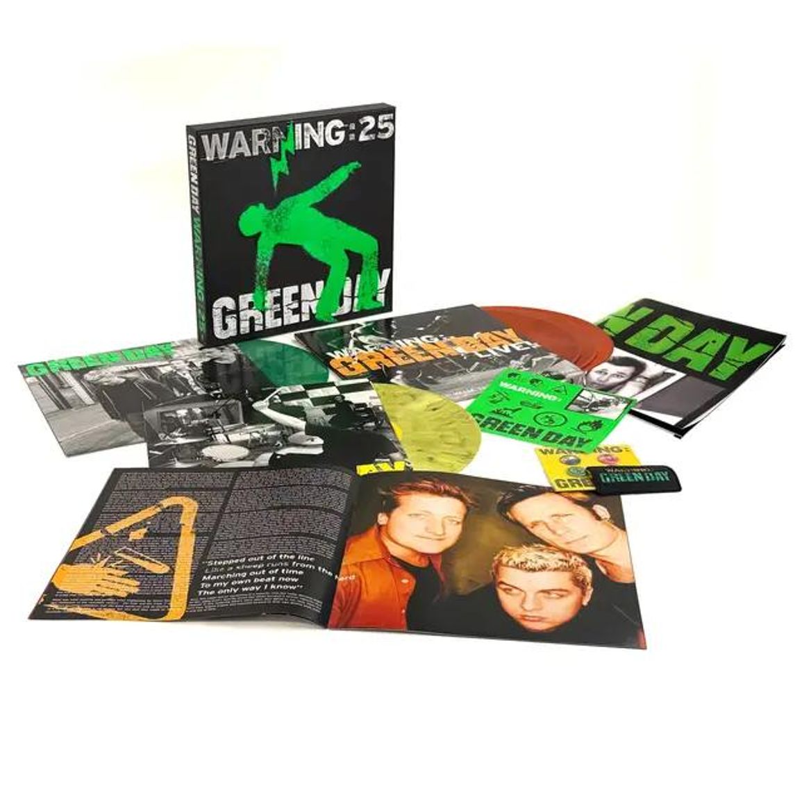 Warning (25th Anniversary Super Deluxe Edition) 5LP (Green Galaxy, Yellow Marble & Orange Galaxy Winyl Box Set)