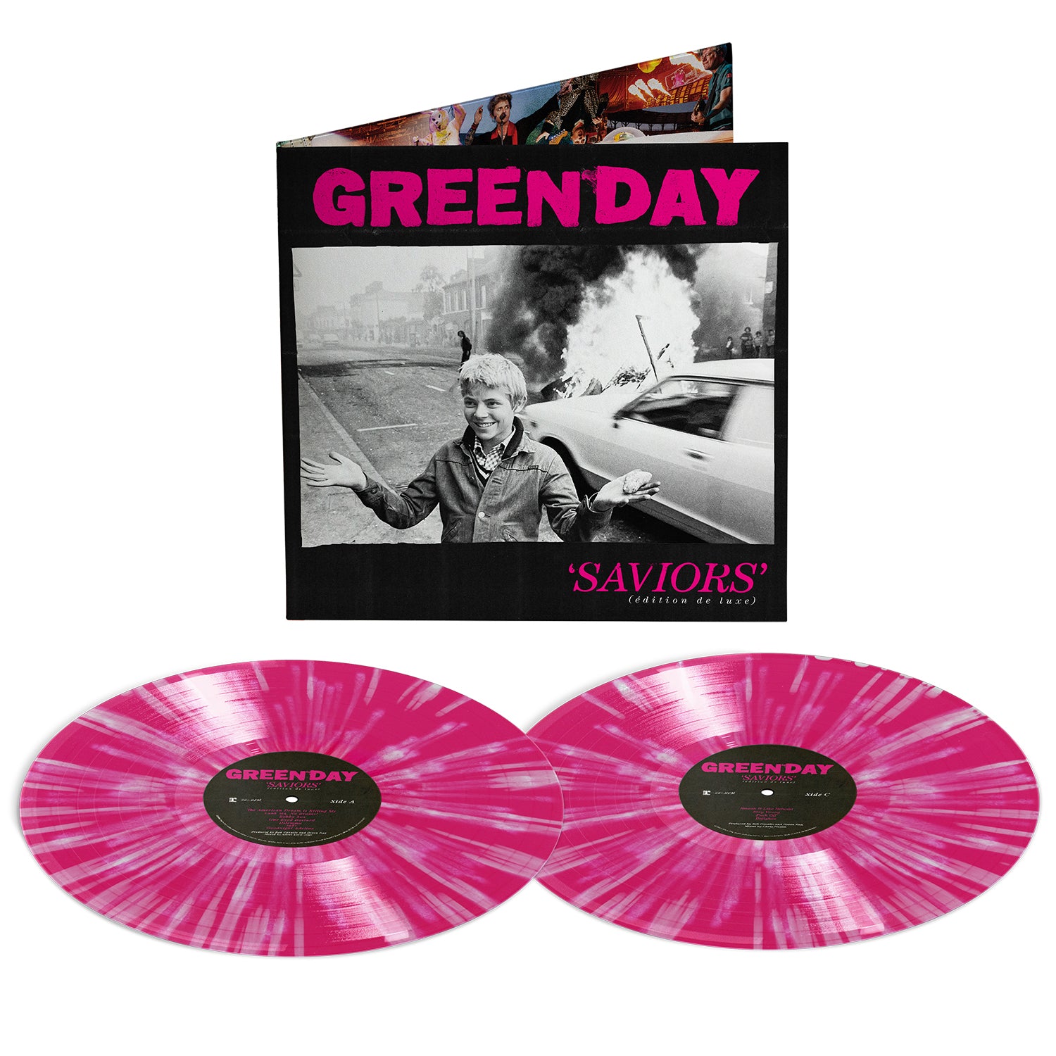 Saviors 2LP (Pink & White Winyl)