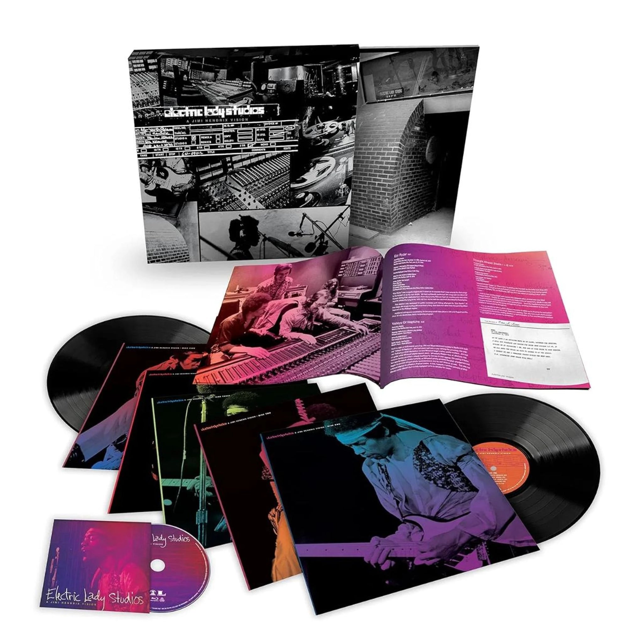 Electric Lady Studios: A Jimi Hendrix Vision 5LP + BR