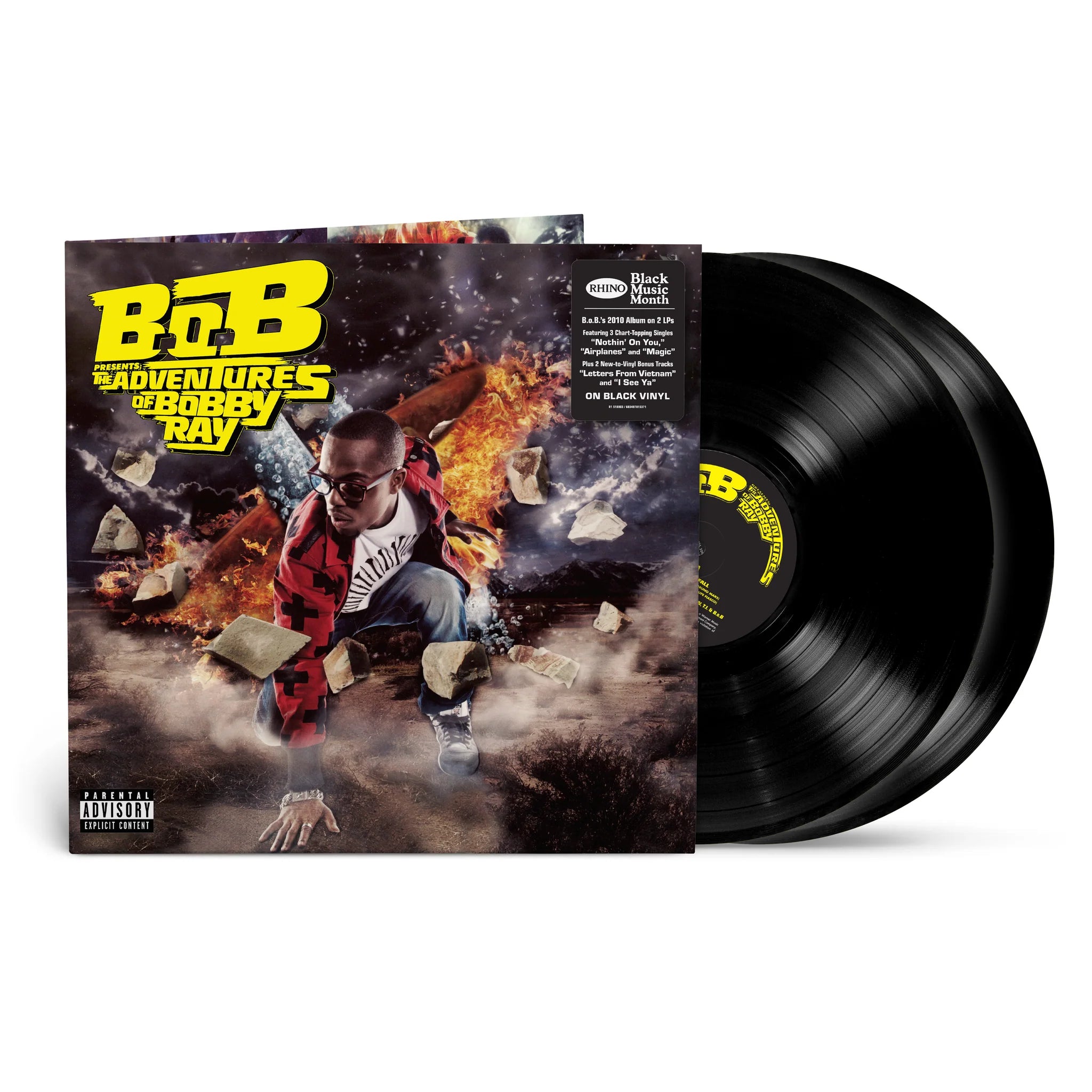 B.O.B Presents: The Adventures 2LP