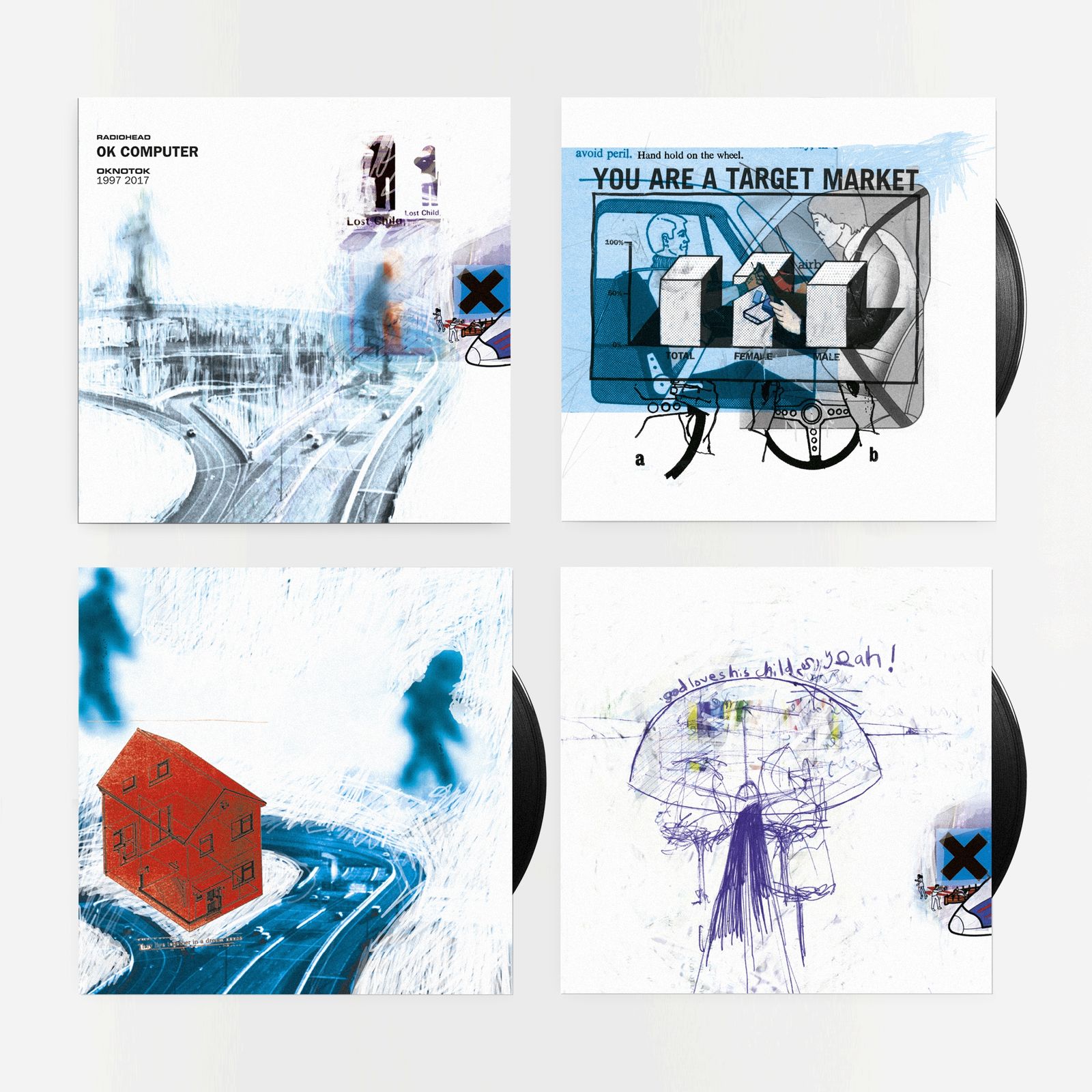 OK Computer OKNOTOK 1997-2017 (Remastered) 3LP