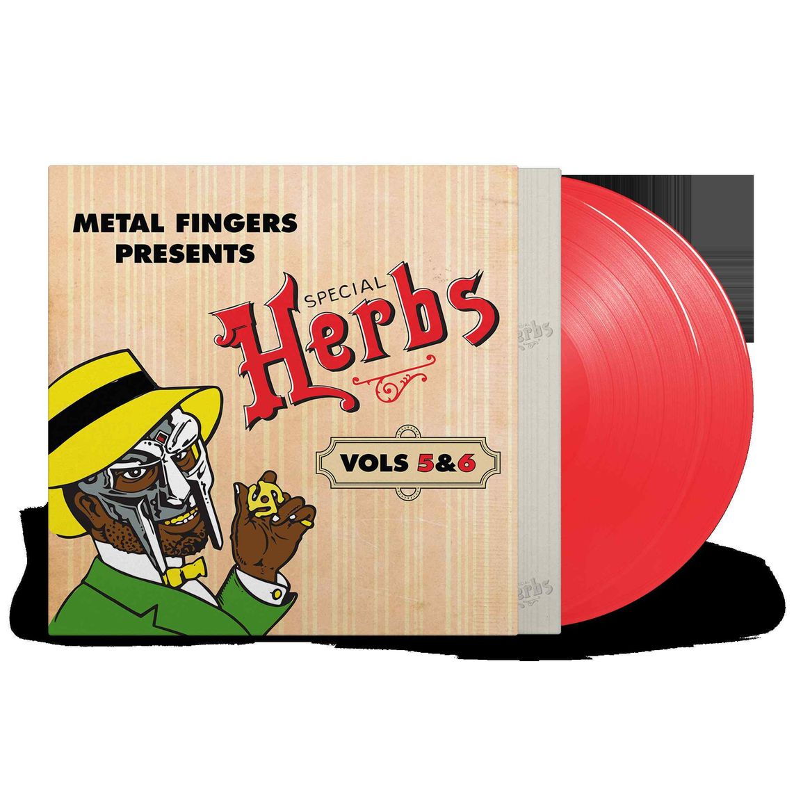 Metal Fingers Presents: Special Herbs Vol. 5 & 6 (Repress) 2LP (Apple Red Winyl)