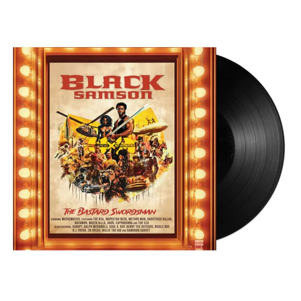 WU-TANG CLAN & MATHEMATICS Black Samson, The Bastard Swordsman LP