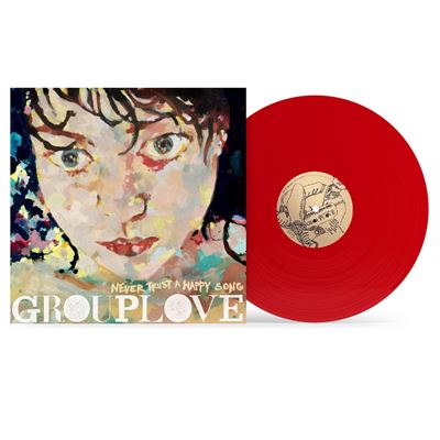 Never Trust A Happy Song LP (Red Winyl)