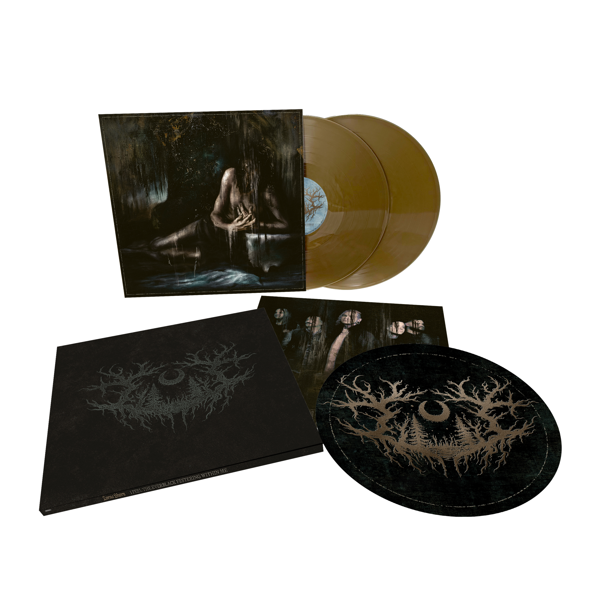 I Feel The Everblack Festering Within Me 2LP (Gold Winyl)