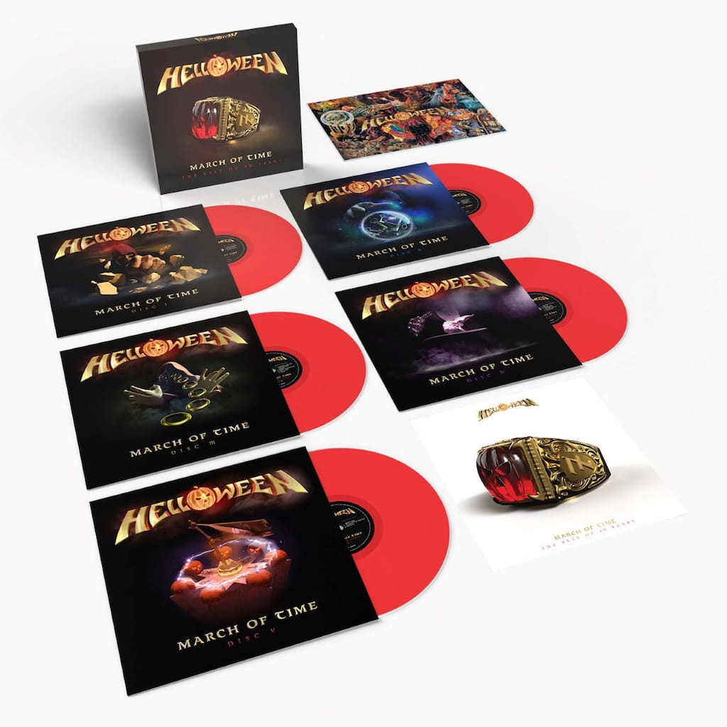 March of Time (The Best of 40 Years) 5LP (Red Coloured)