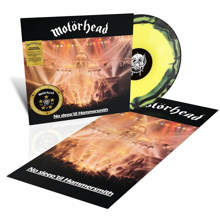 No Sleep Til' Hammersmith (50th Anniversary Edition) LP (Splatter Winyl)