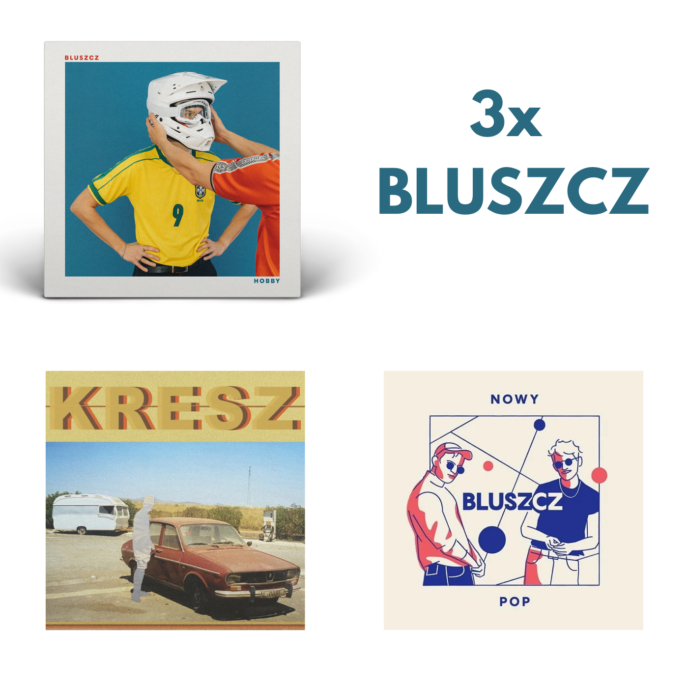 3x CD Bluszcz