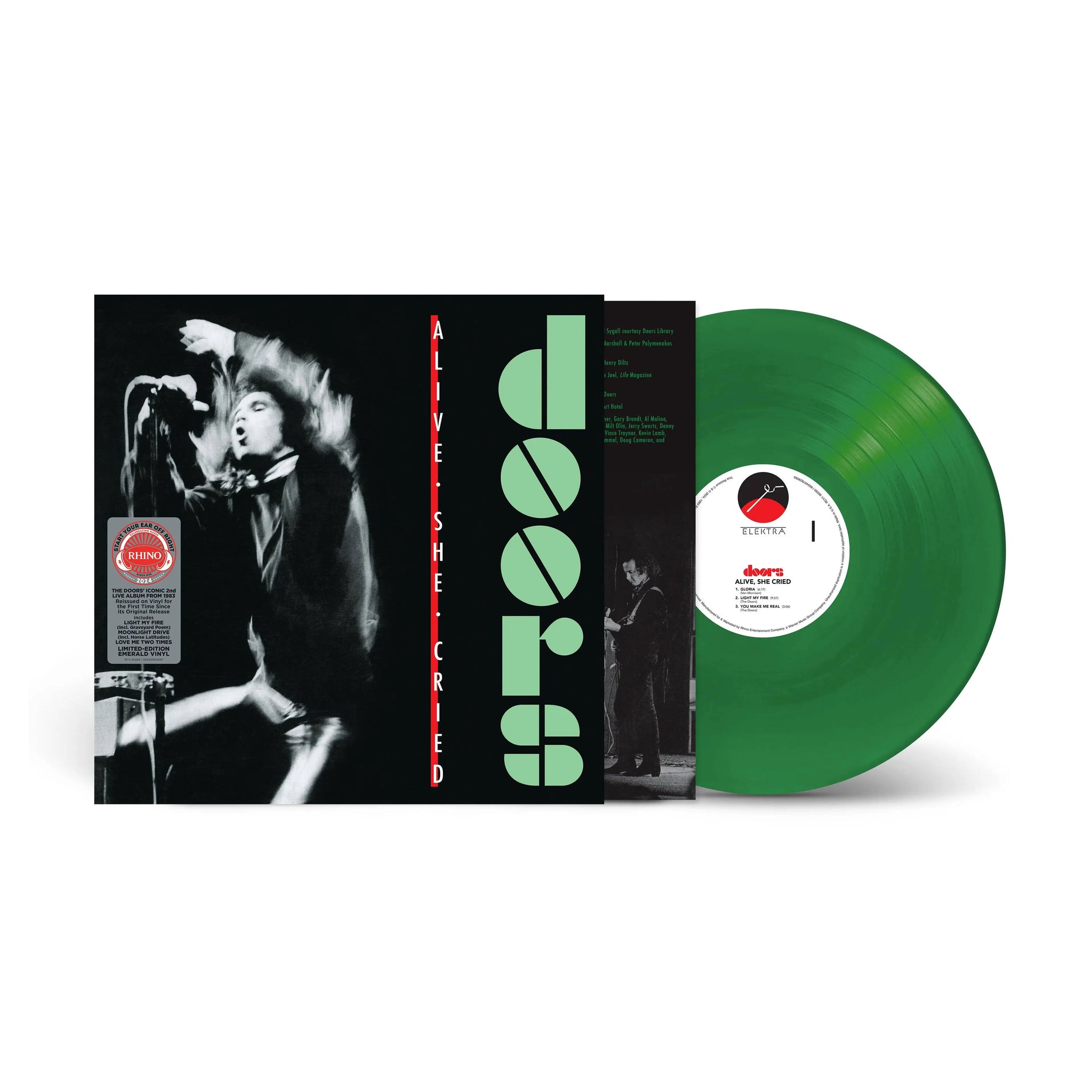 Alive, She Cried LP (Green Winyl)