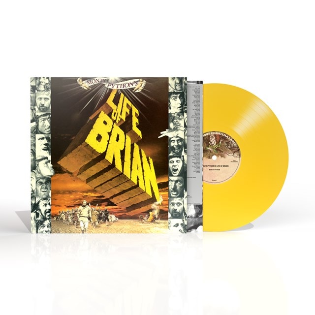 Monty Pythons Life of Brian LP (Yellow Winyl)