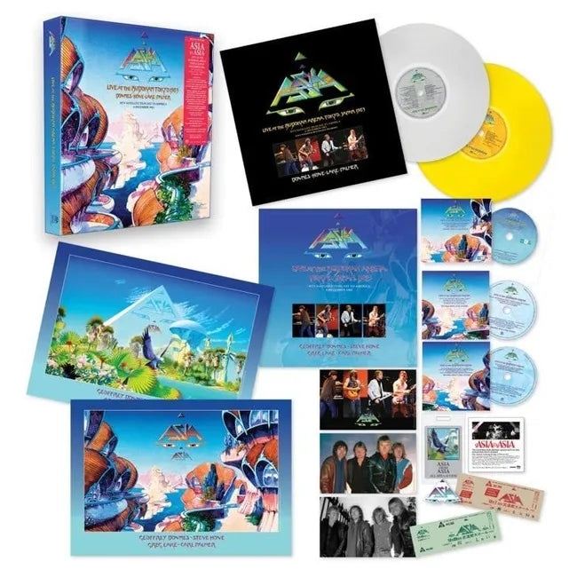 Asia In Asia - Live At The Budokan, Tokyo, 1983 Deluxe 2LP + 2CD + Blu-ray
