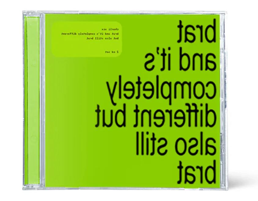 Brat and it’s completely different but also still brat 2CD