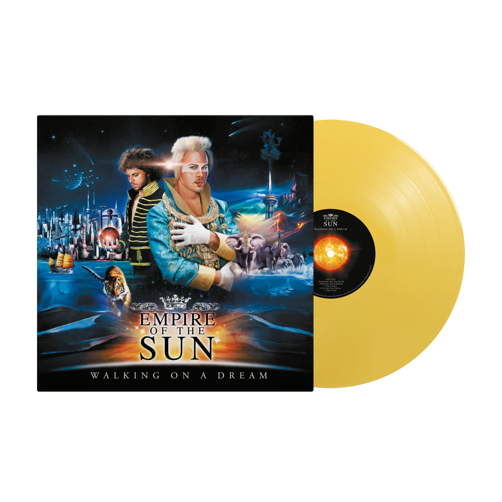 Walking On A Dream LP (Mustard Yellow)