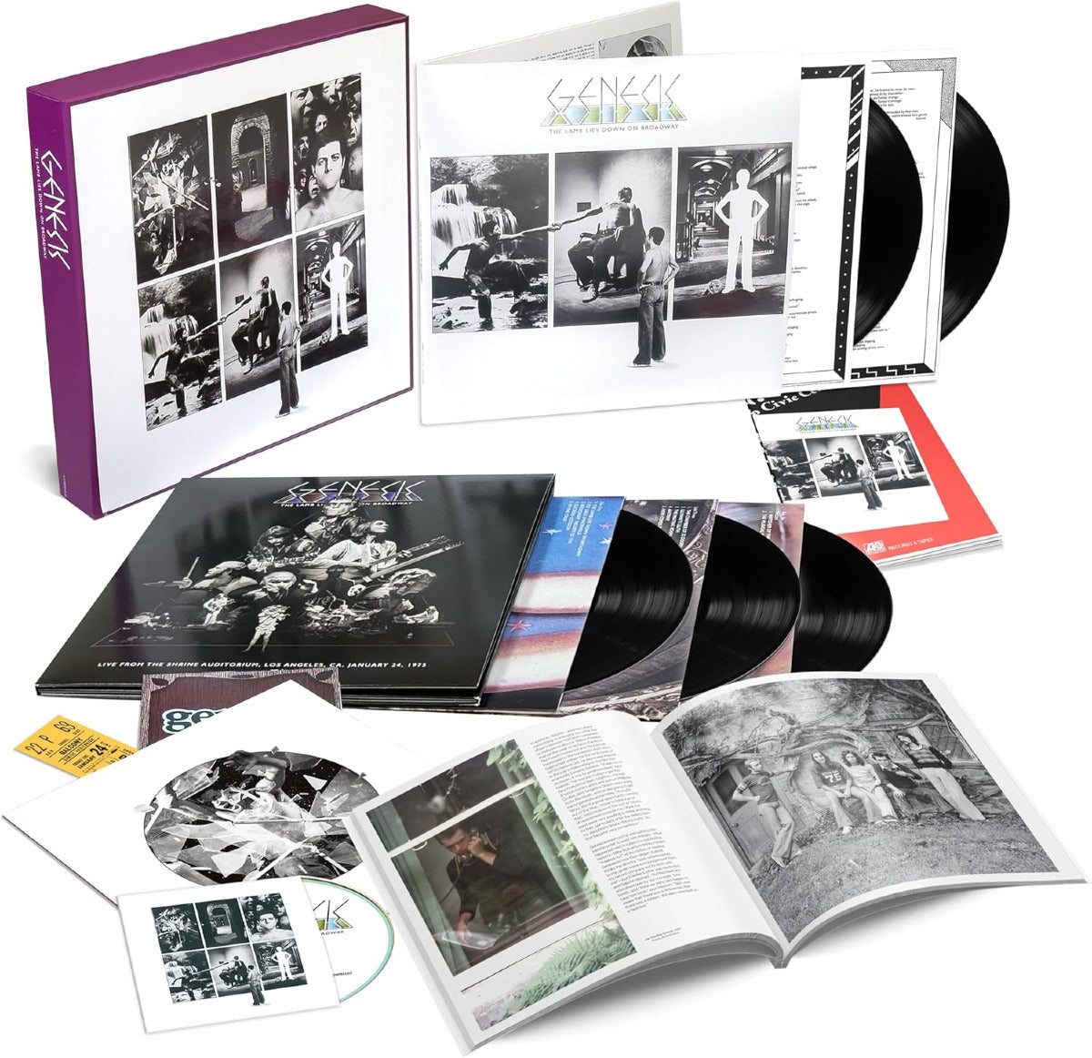 The Lamb Lies Down On Broadway (50 th Anniv. Super Deluxe Edition) 5LP + BR