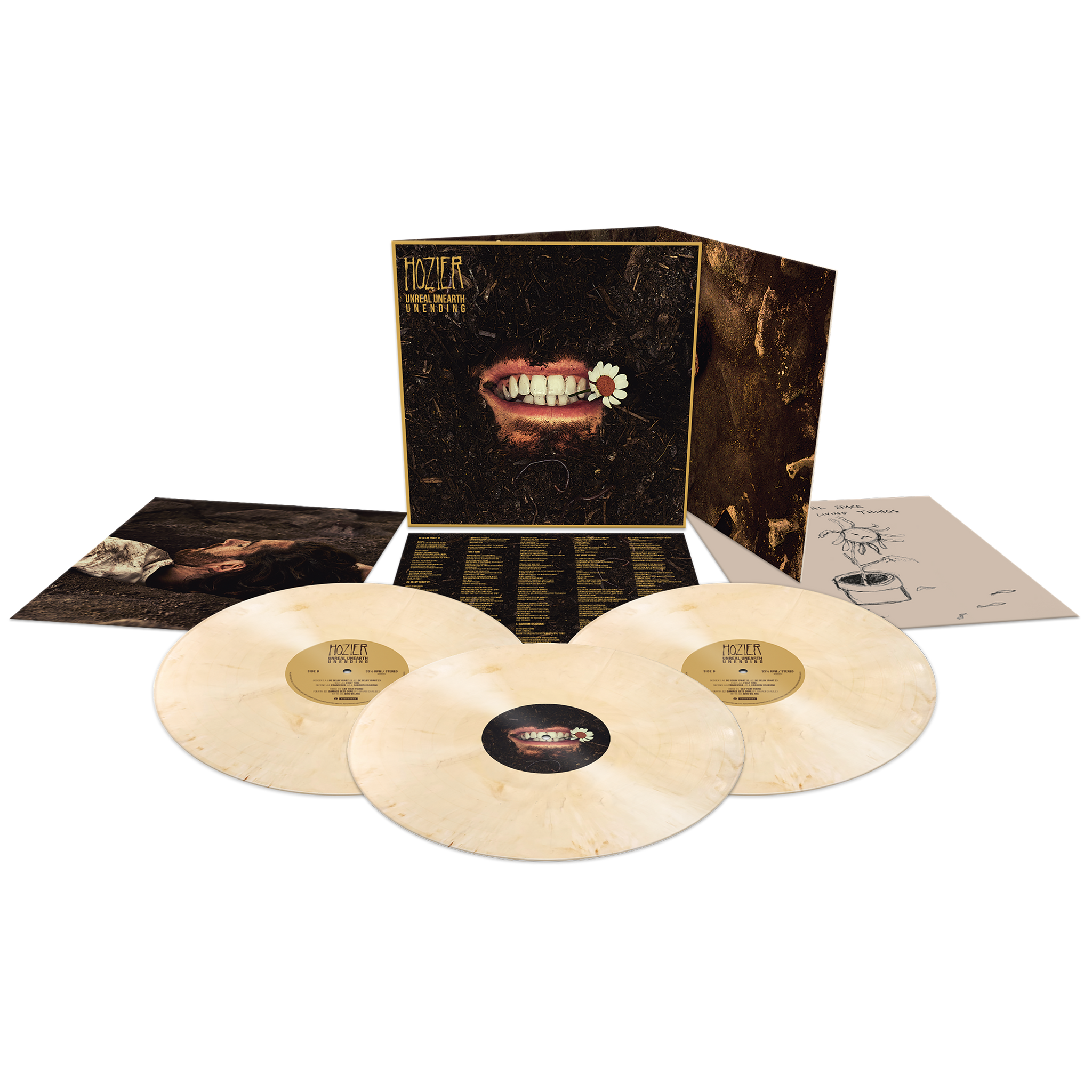 Unreal Unearth 3LP (Tooth White Winyl)