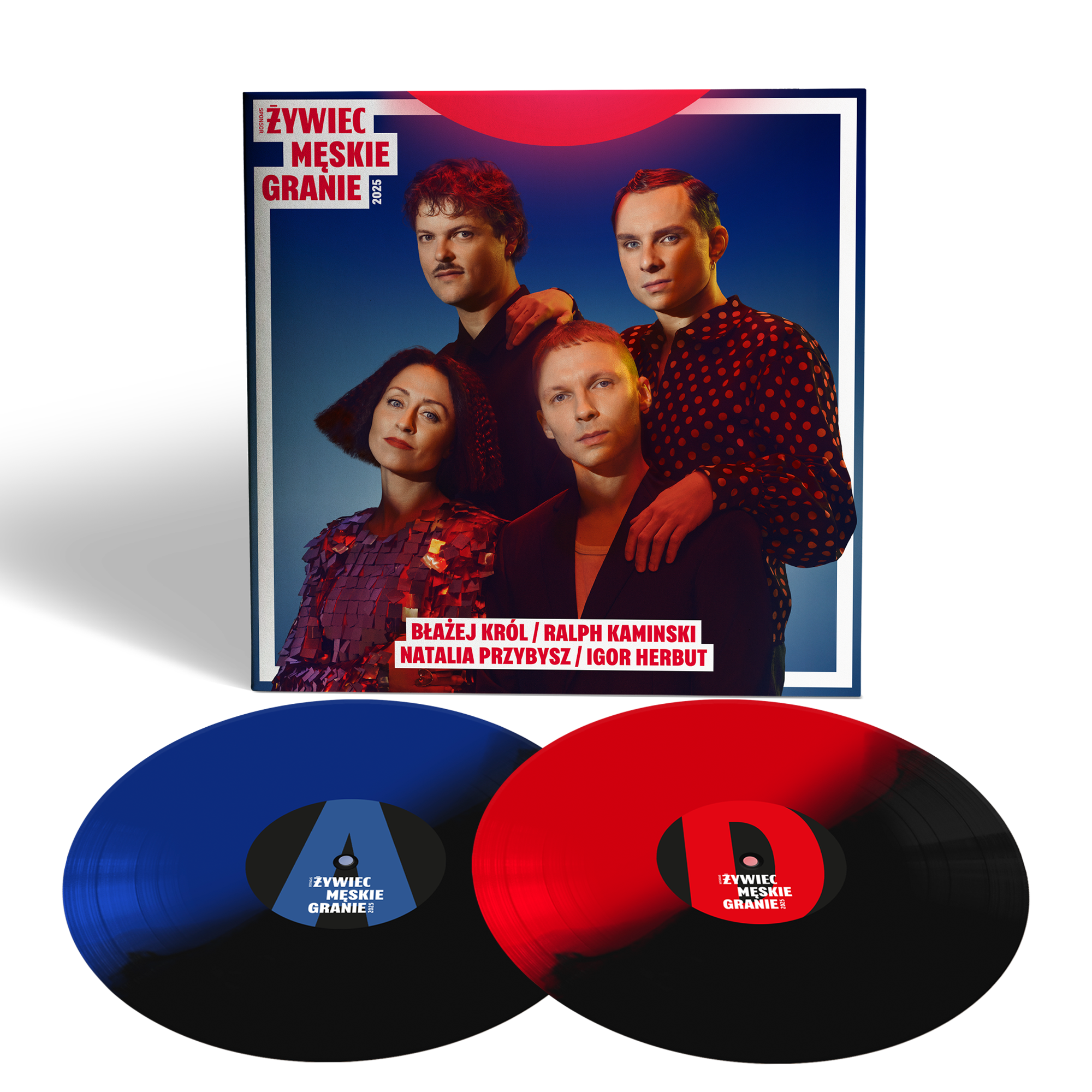 Męskie Granie 2025 2LP (Blue, Red & Black Winyl)