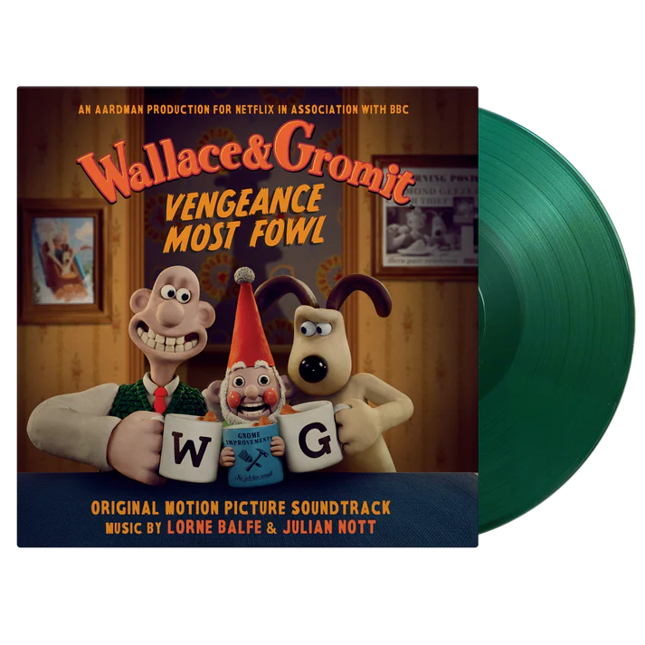 Wallace & Gromit: Vengeance Most Fowl LP (Green Vinyl)