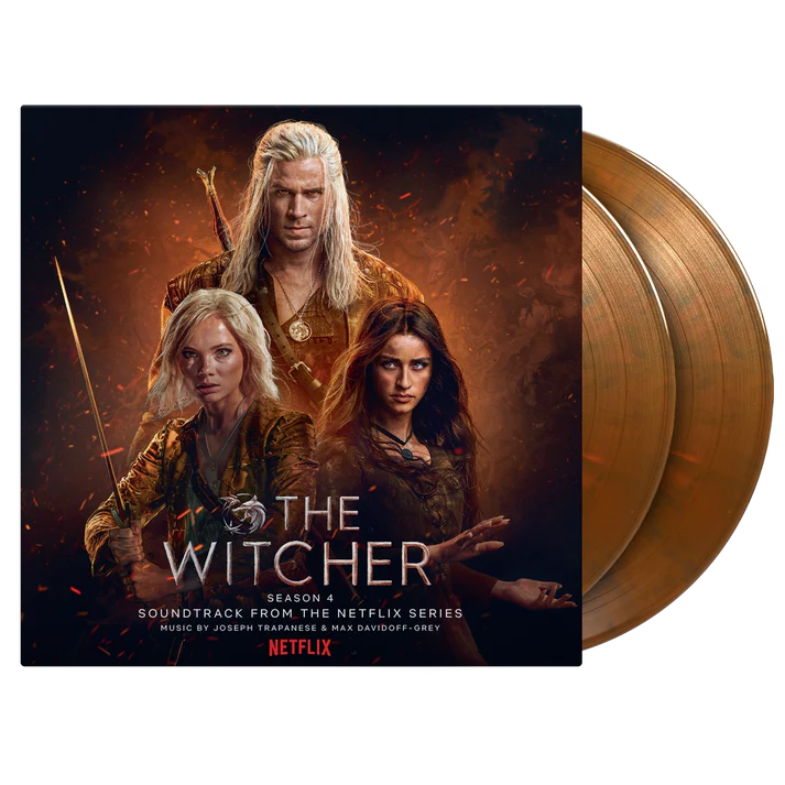 The Witcher: Season 4 2LP (Orange & Black Marble Winyl)