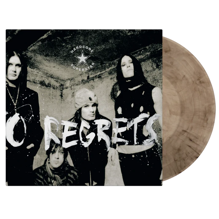 No Regrets LP (Black & Crystal Clear Marbled Winyl)