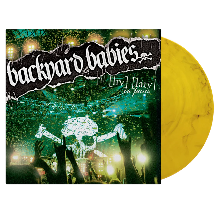 Live Live In Paris LP (Yellow Marble Winyl)