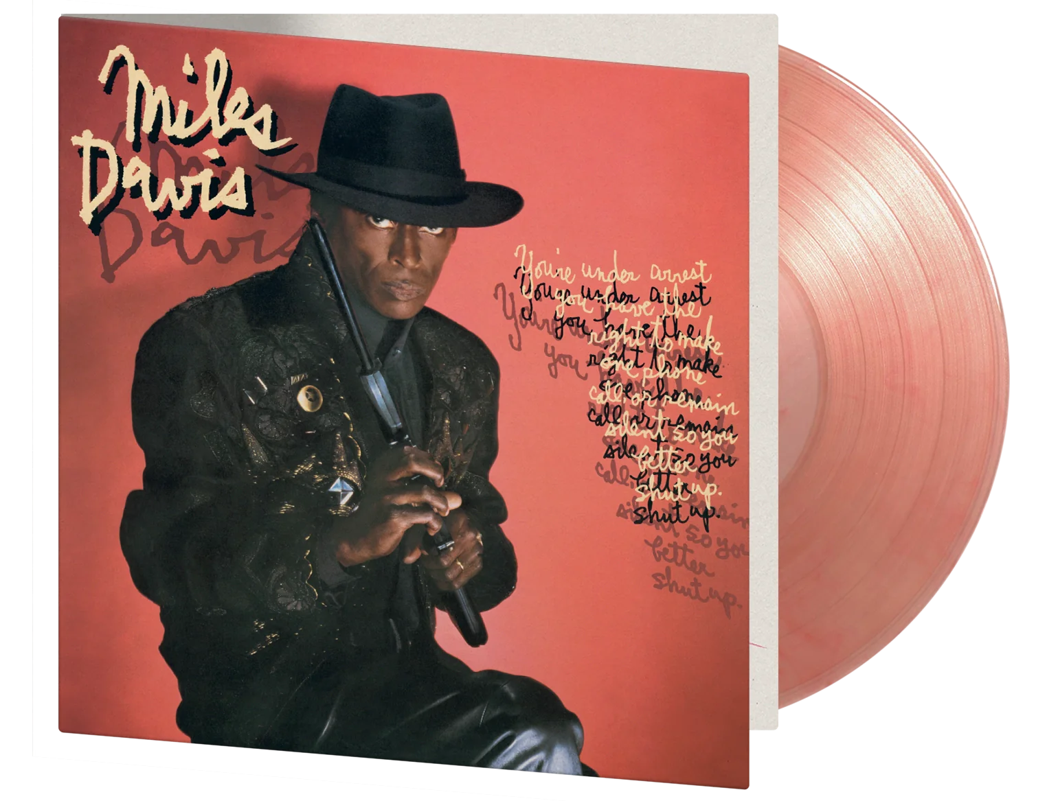 You're Under Arrest LP (Red & Clear Marbled Winyl)