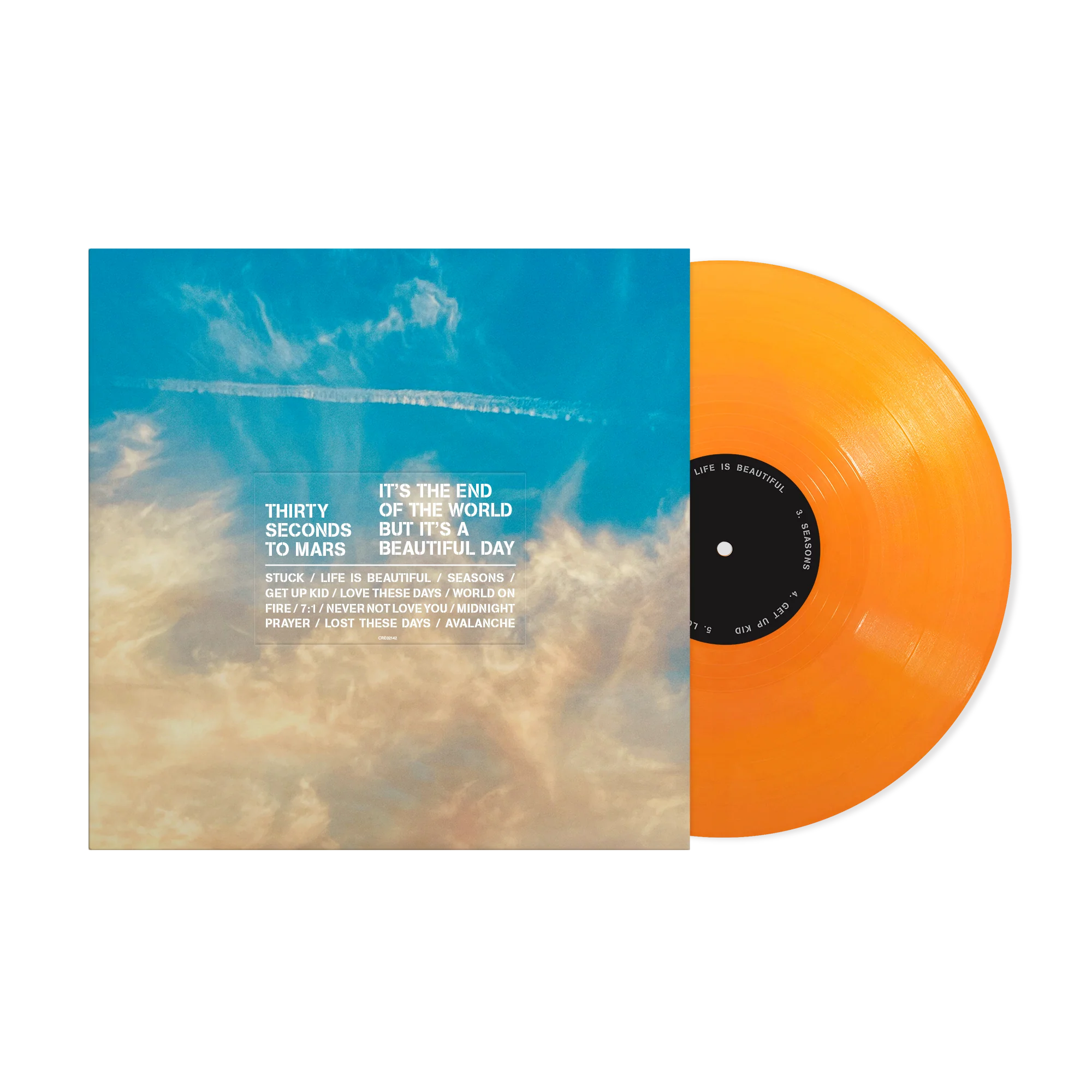 It'S The End Of The World But It'S A Beautiful Day LP (Opaque Orange)