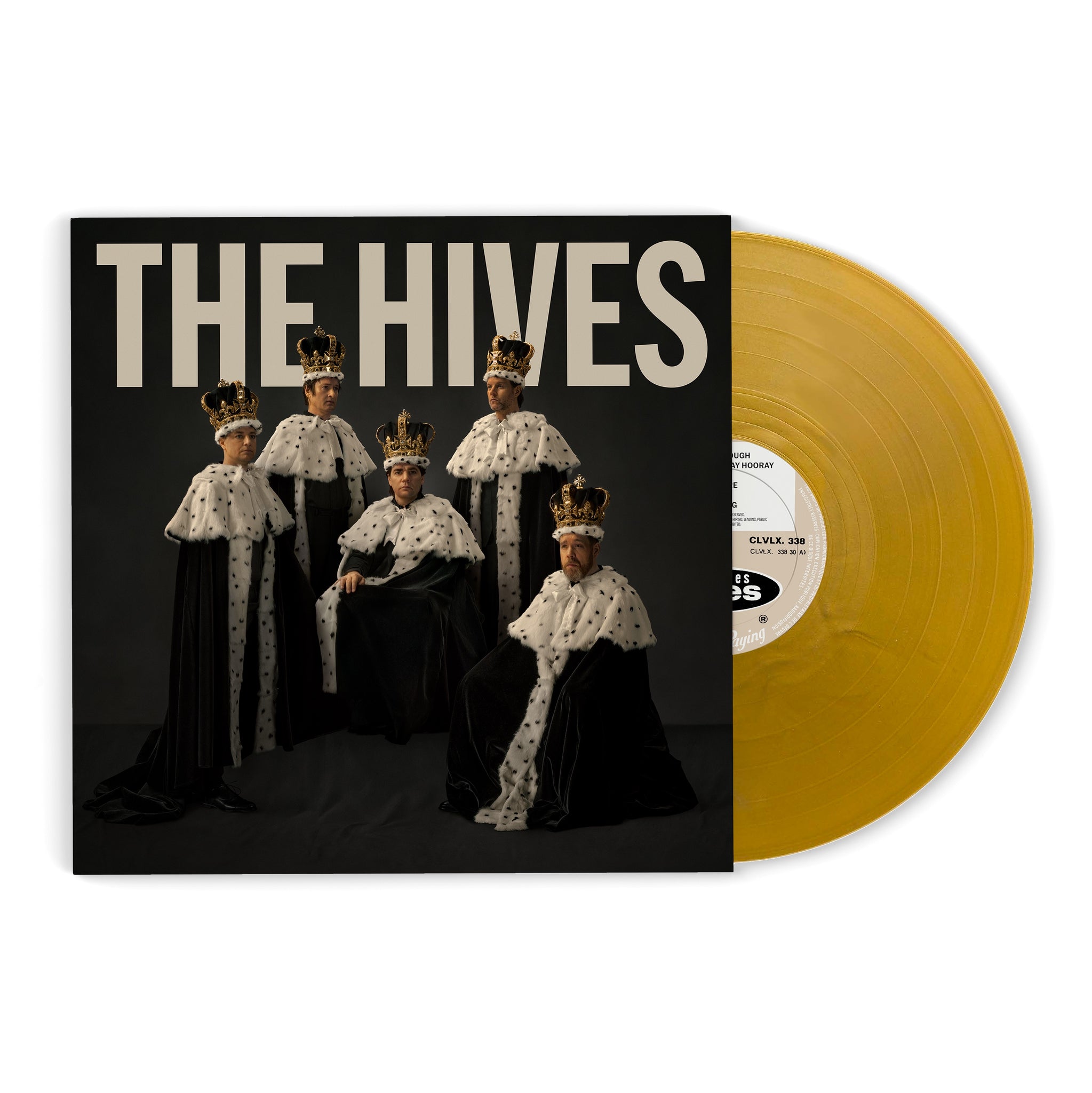 The Hives Forever Forever the Hives LP (Gold Winyl)