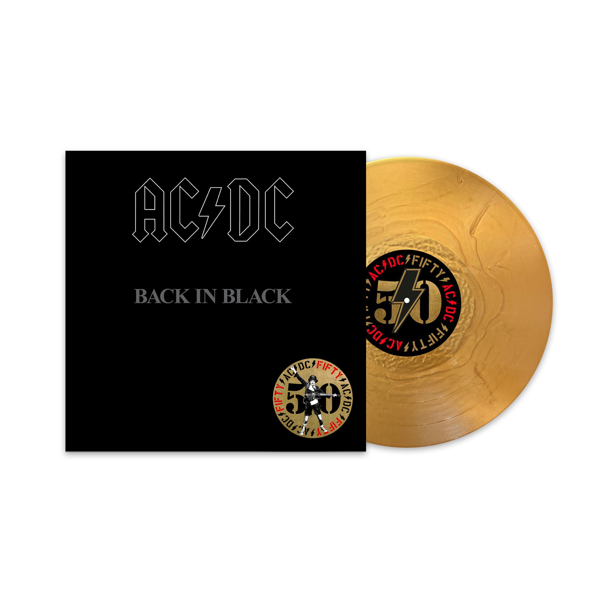 Back In Black LP (Gold Winyl)