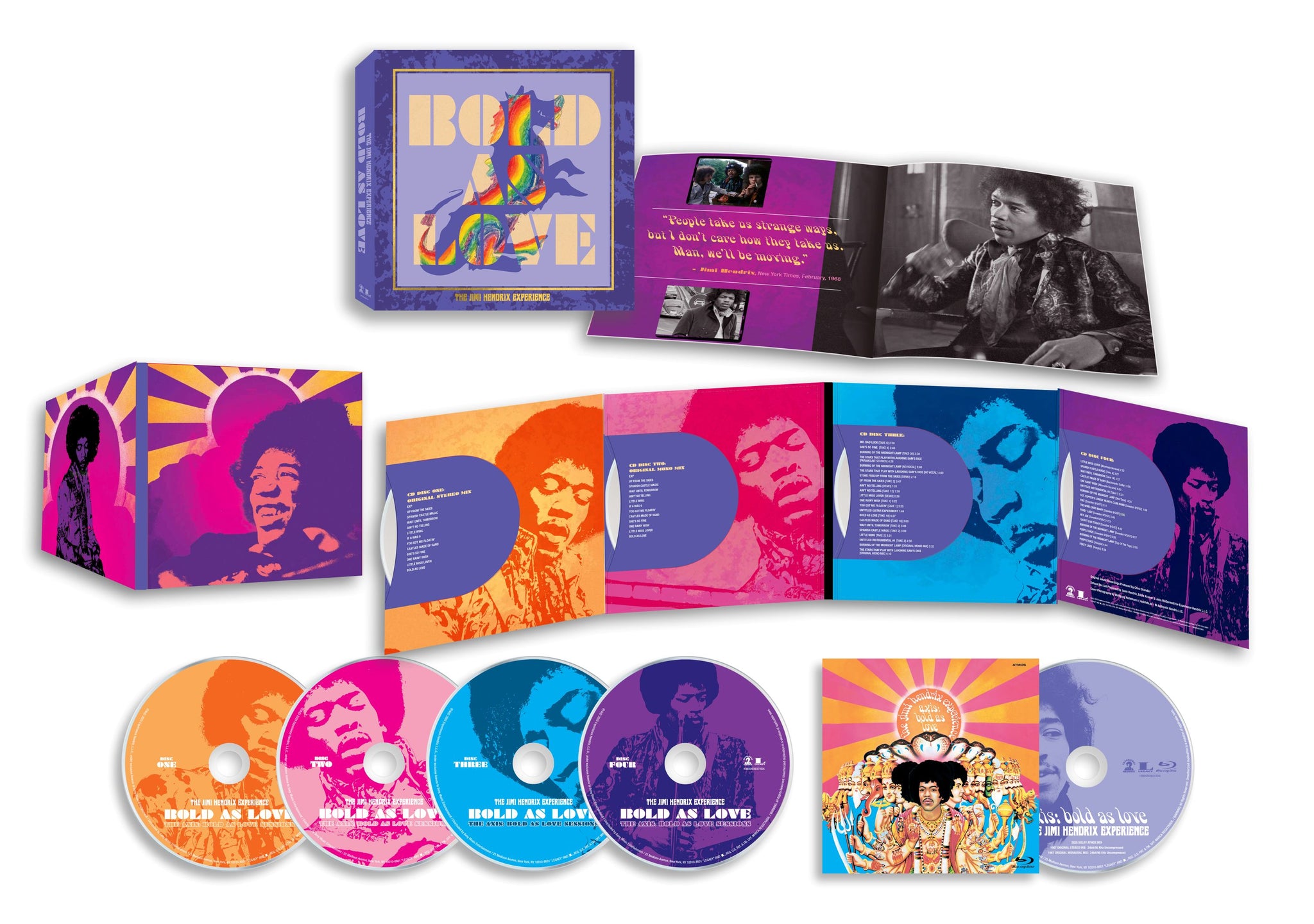 Bold As Love 4CD + BR