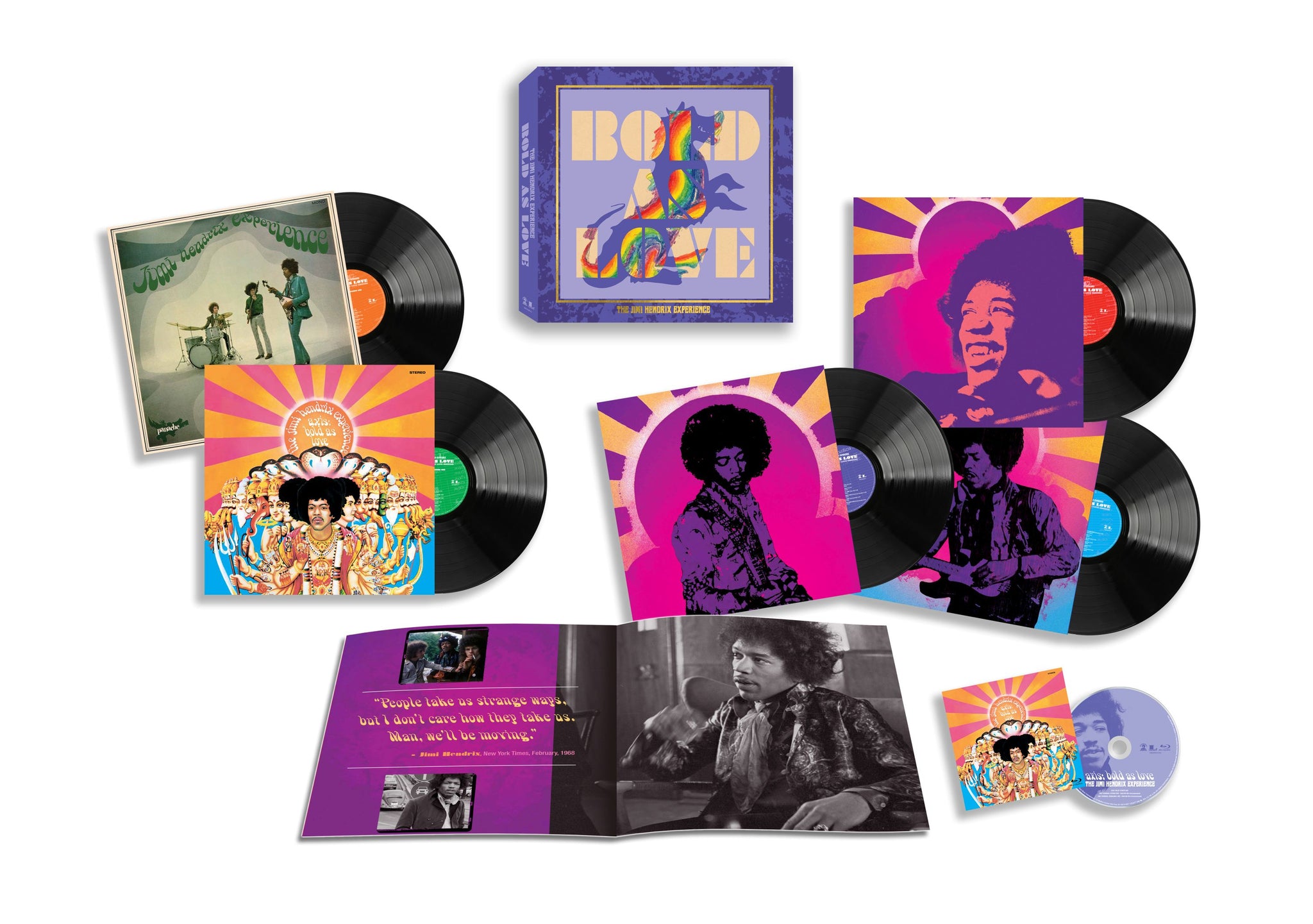 Bold As Love 5LP + BR