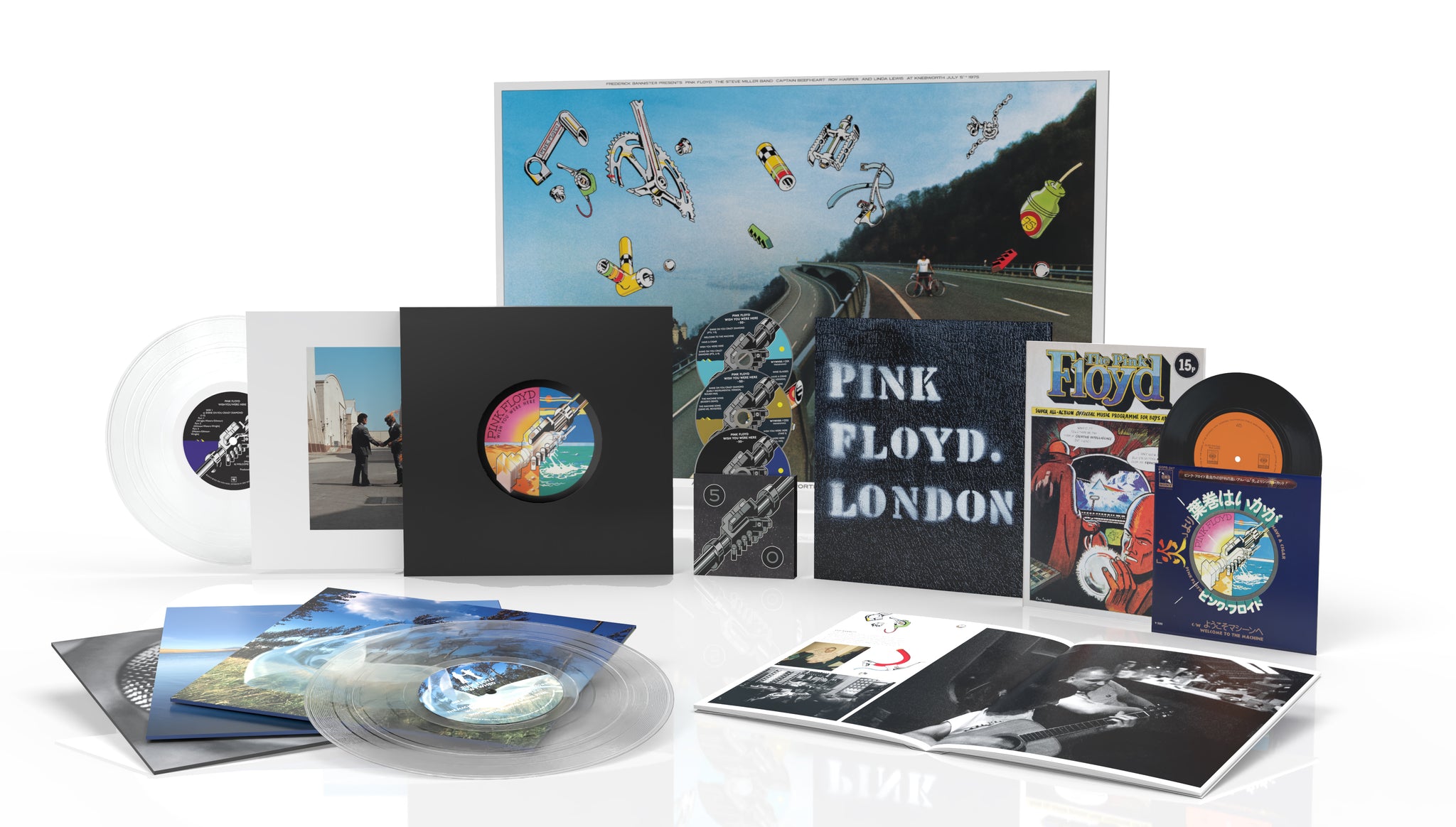 Wish You Were Here (50th Anniversary) DELUXE BOX  5LP + 2CD + BD