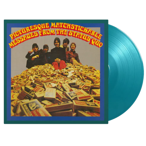 Picturesque Matchstickable Messages LP (Turquoise Winyl)