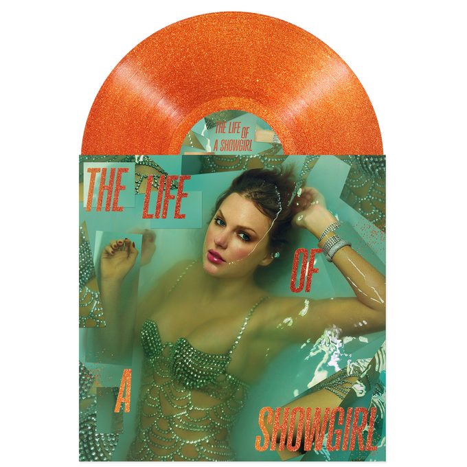 The Life of a Showgirl LP (Orange Glitter)