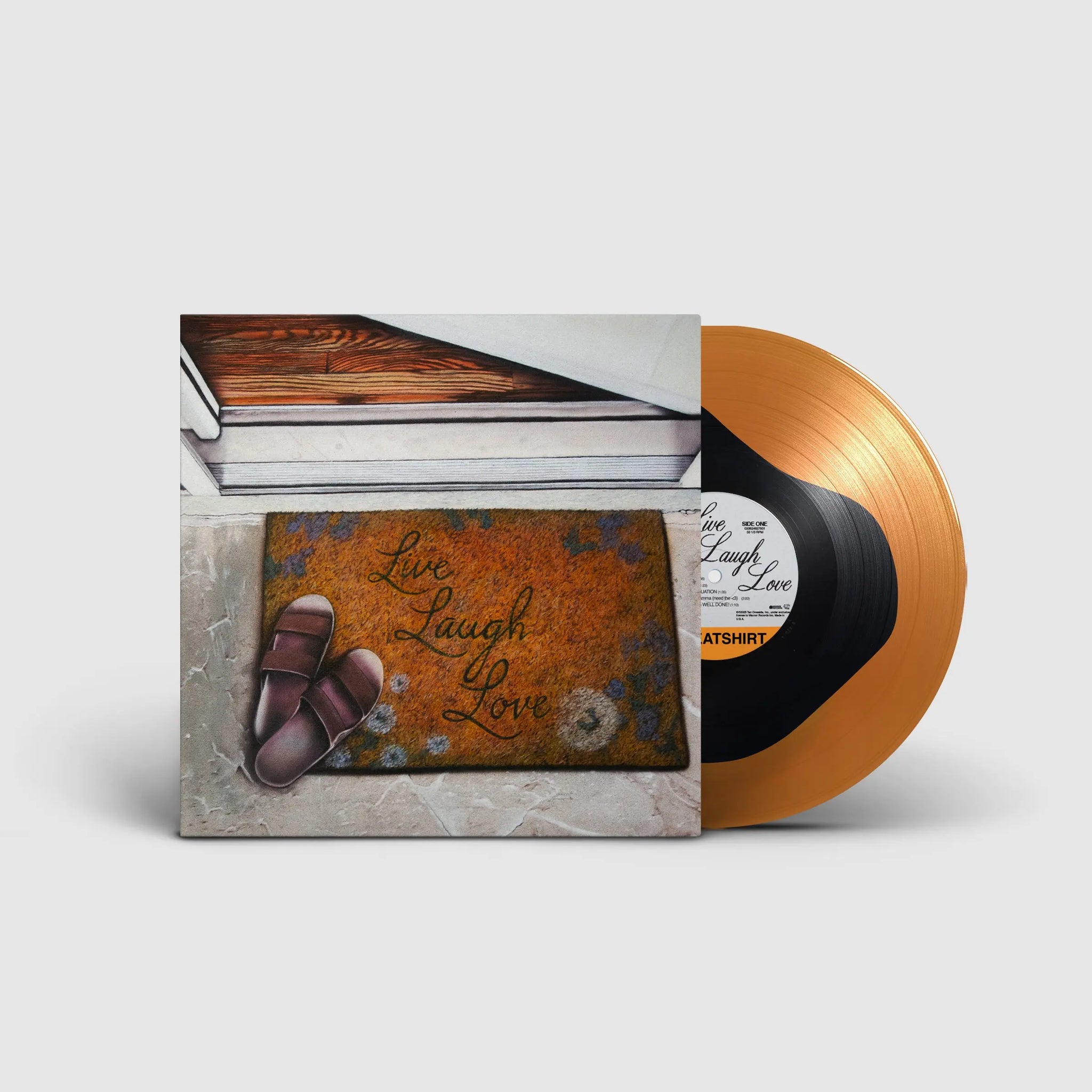 Live Laugh Love LP (Orange & Black Winyl)