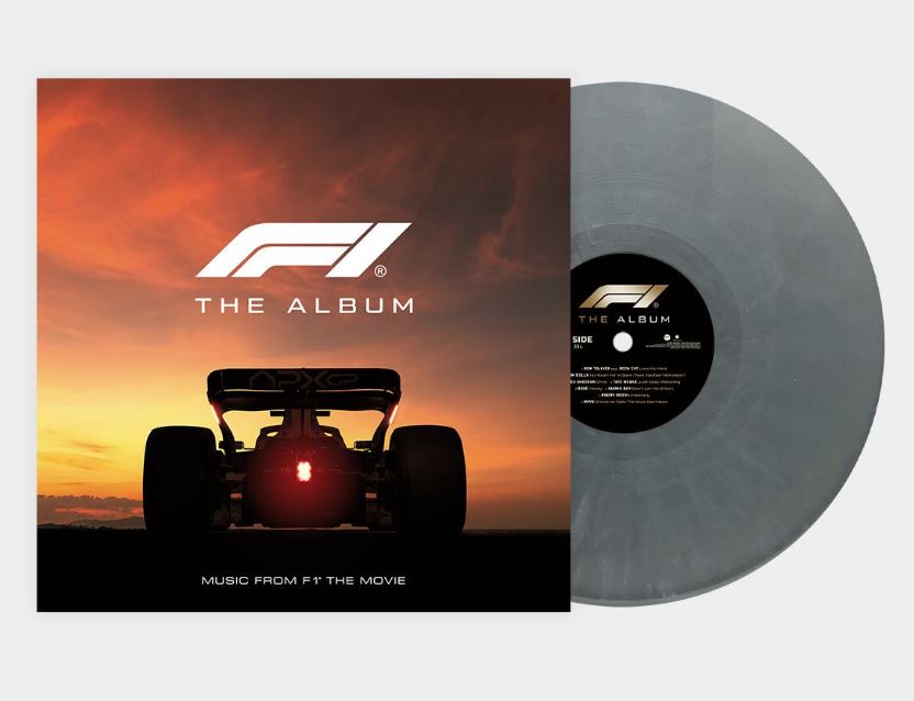 F1 The Album LP (Clear, Silver & Black Winyl)
