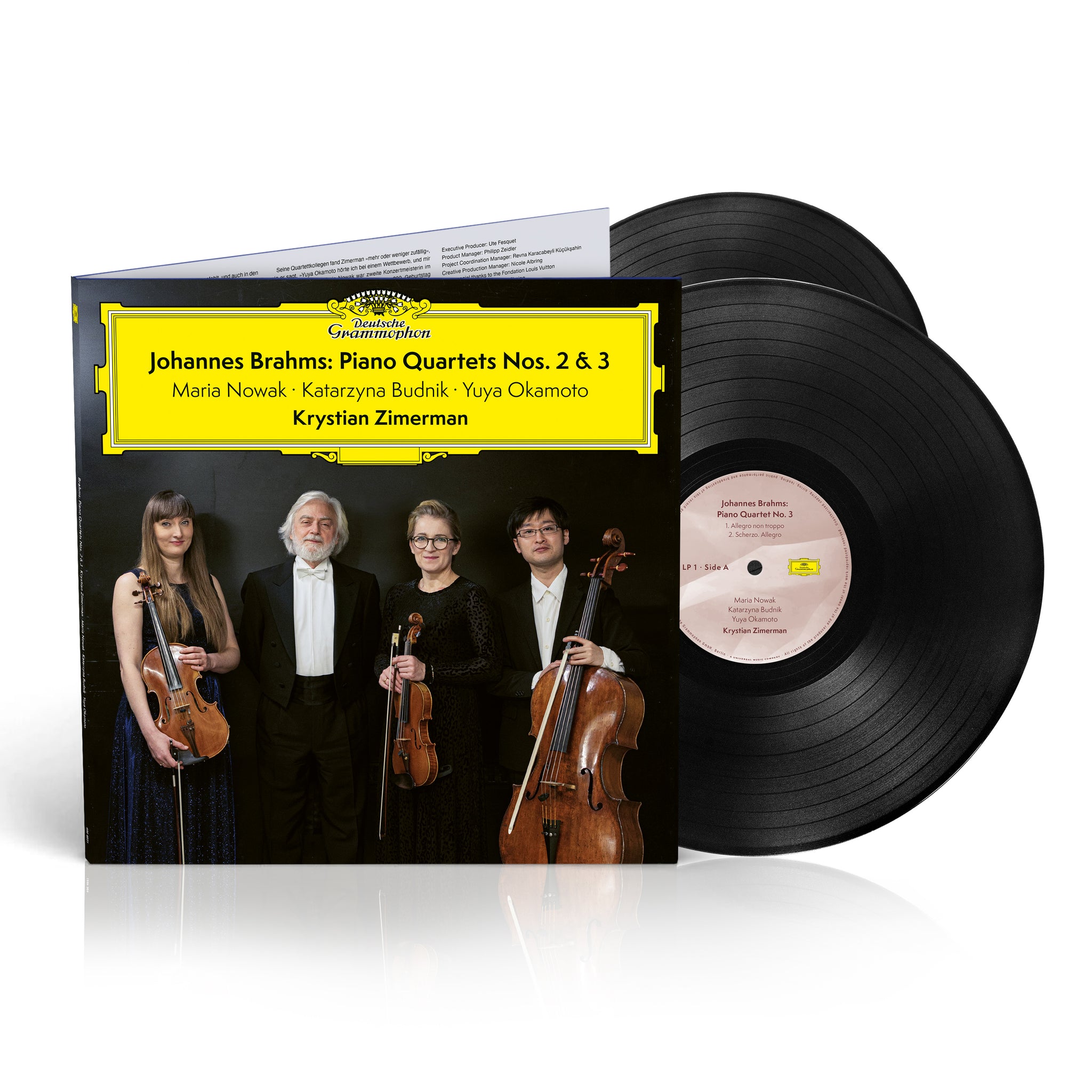 Johannes Brahms: Piano Quartets nos. 2 & 3 @LP