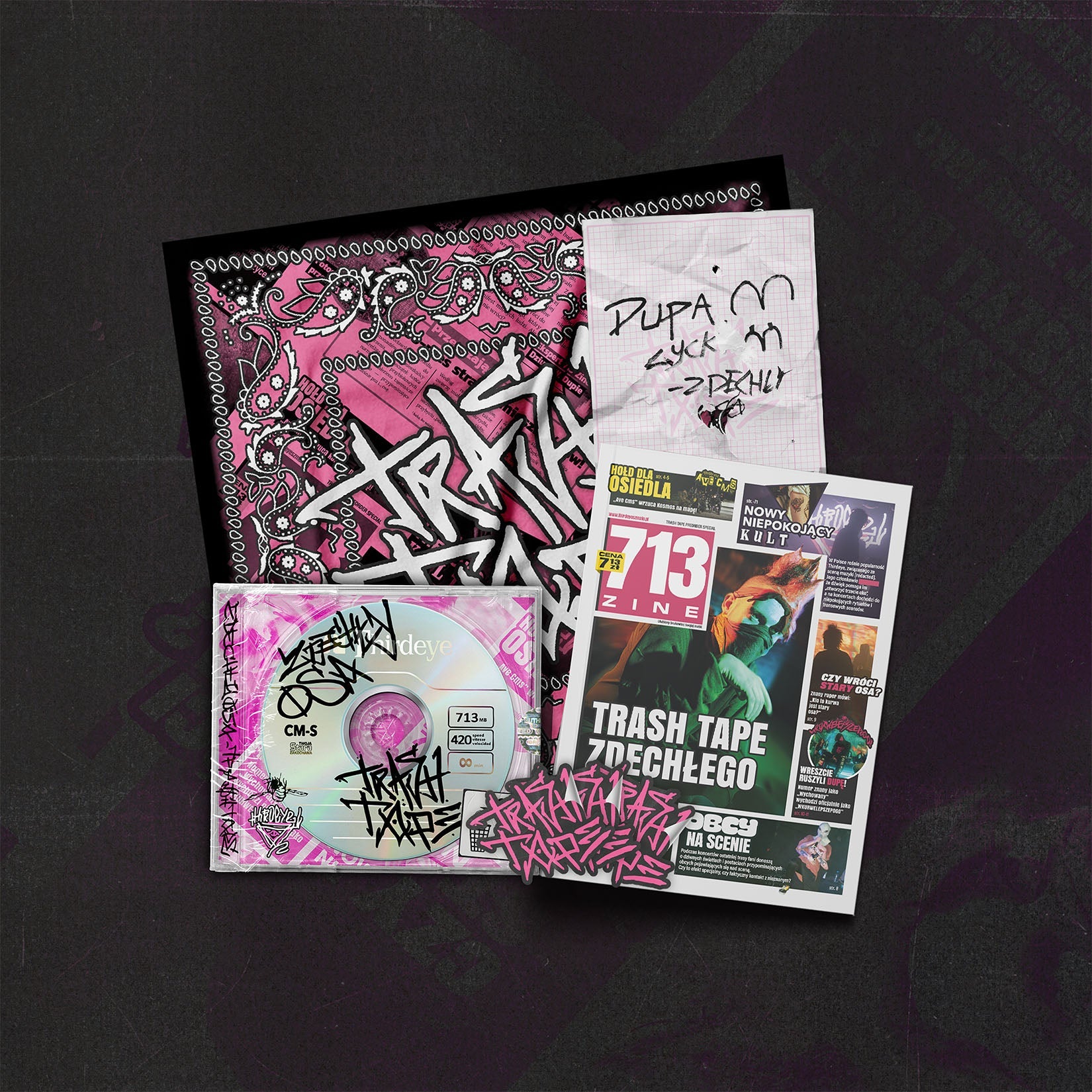 TRASH TAPE [zestaw 'SAME ŚMIECI' Limited]