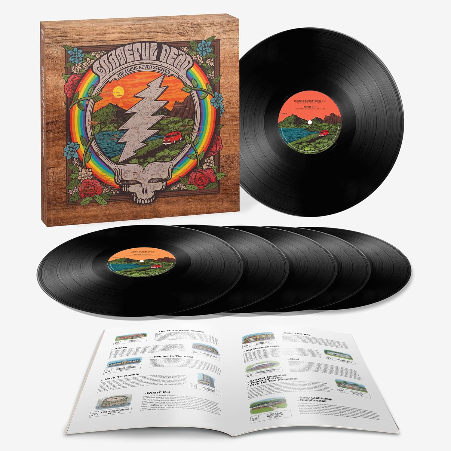 The Music Never Stopped 6LP