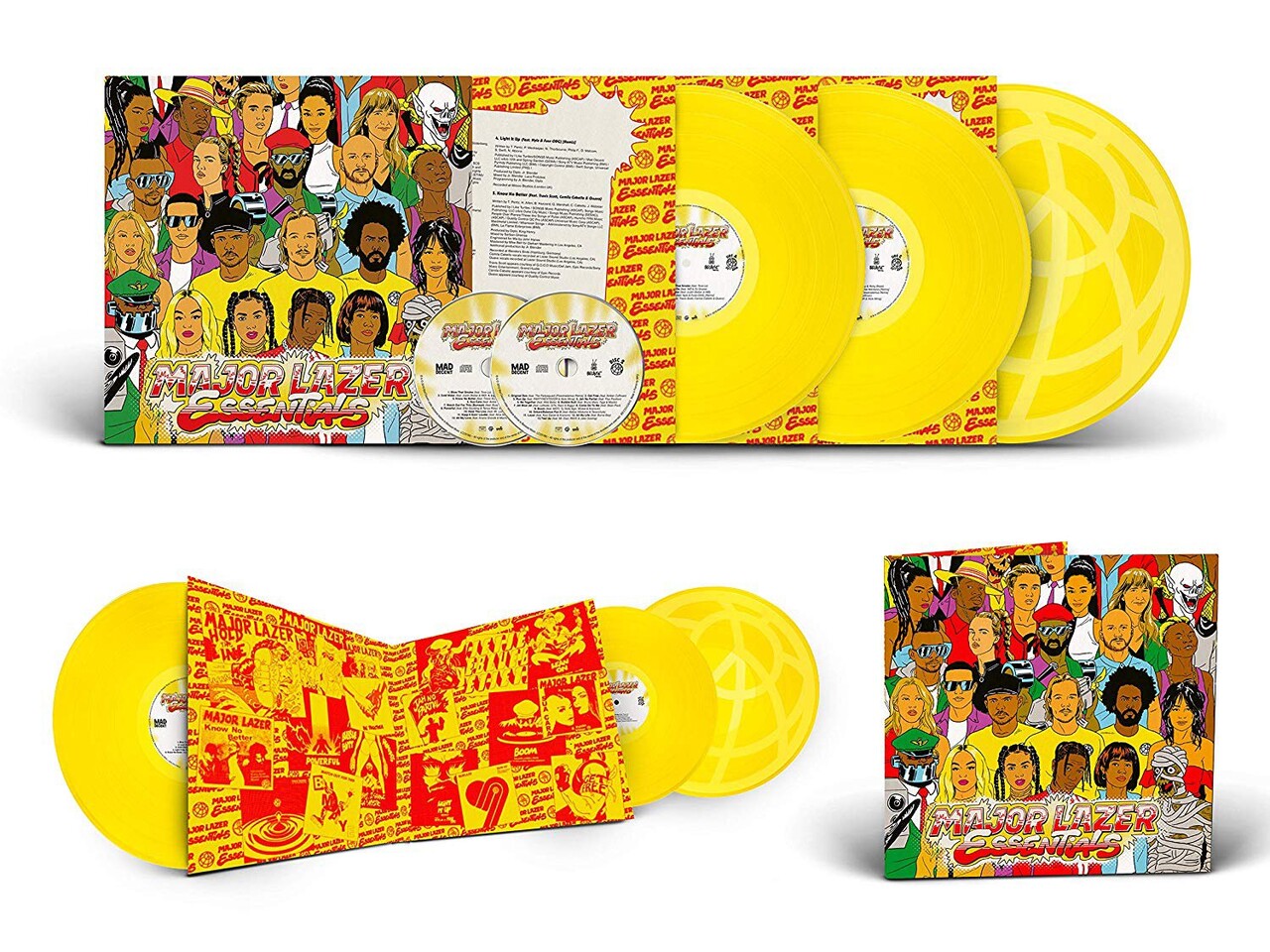 Major Lazer Essentials 3LP+2CD