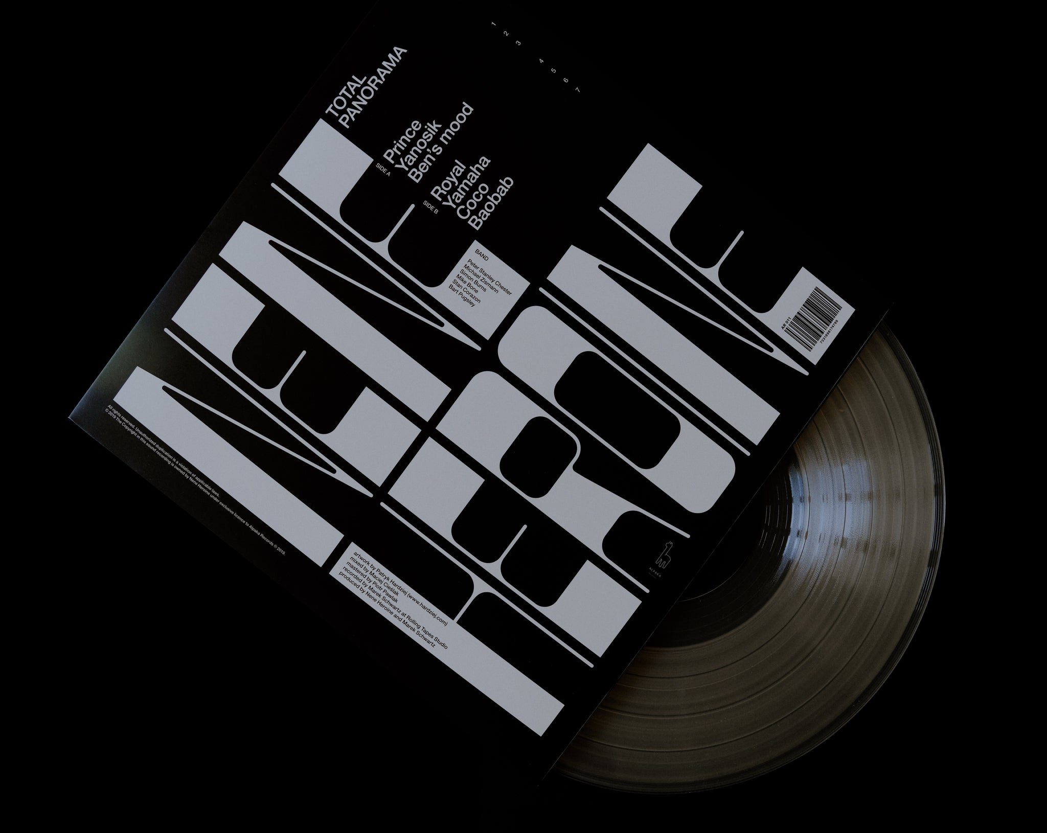 TOTAL PANORAMA - LP LIMITED Hazy Transparent