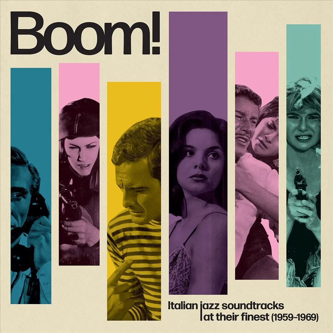Boom! Italian Jazz Soundtracks At Their Finest (1959-1969) 2LP
