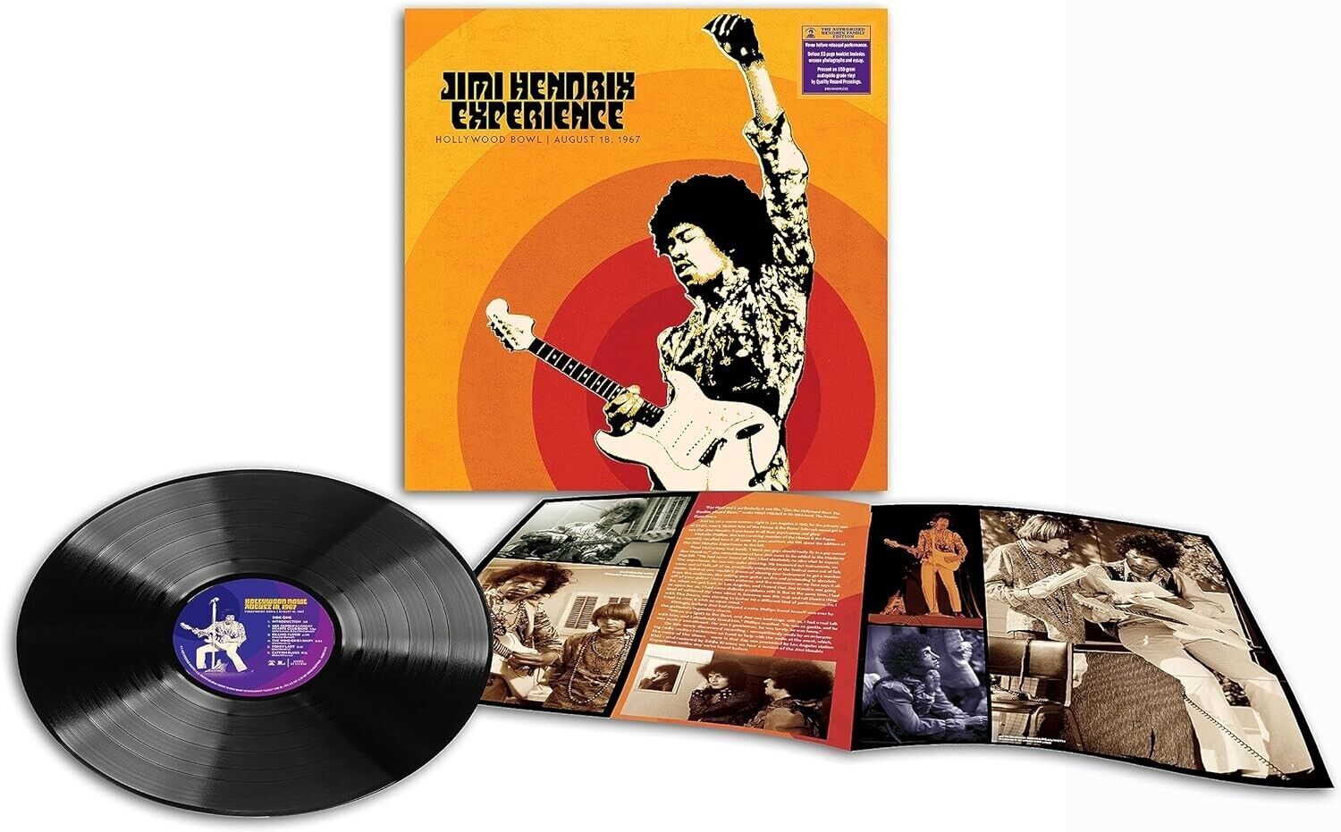 Jimi Hendrix Experience: Live At The Hollywood Bowl: August 18, 1967 LP