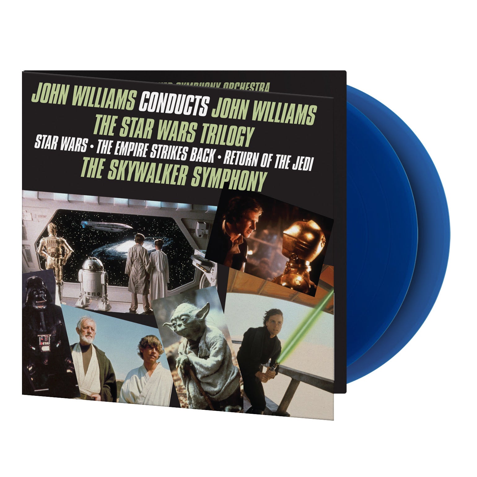 John Williams Conducts John Williams - The Star Wars Trilogy 2LP (Blue Winyl)