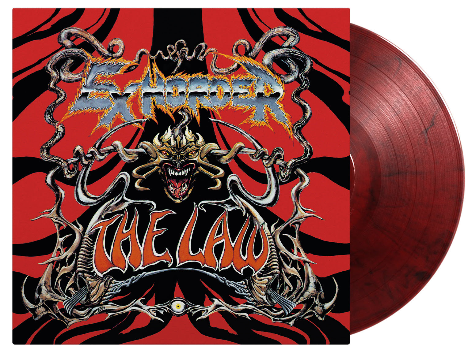 The Law LP (Red & Black Marbled Winyl)