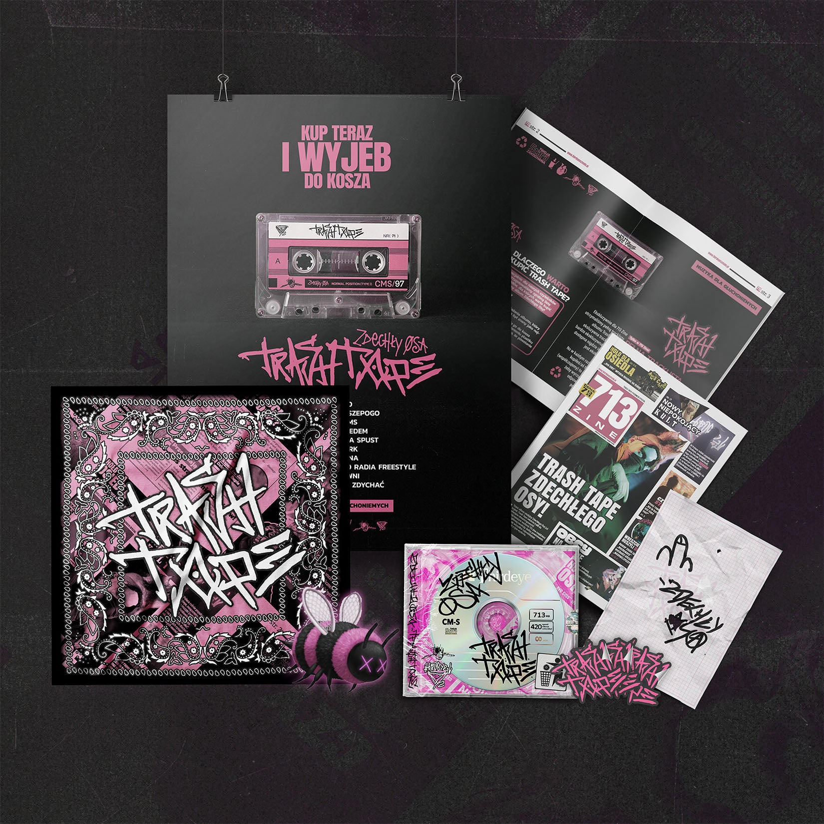 TRASH TAPE [zestaw 'SZPONTA' Limited]